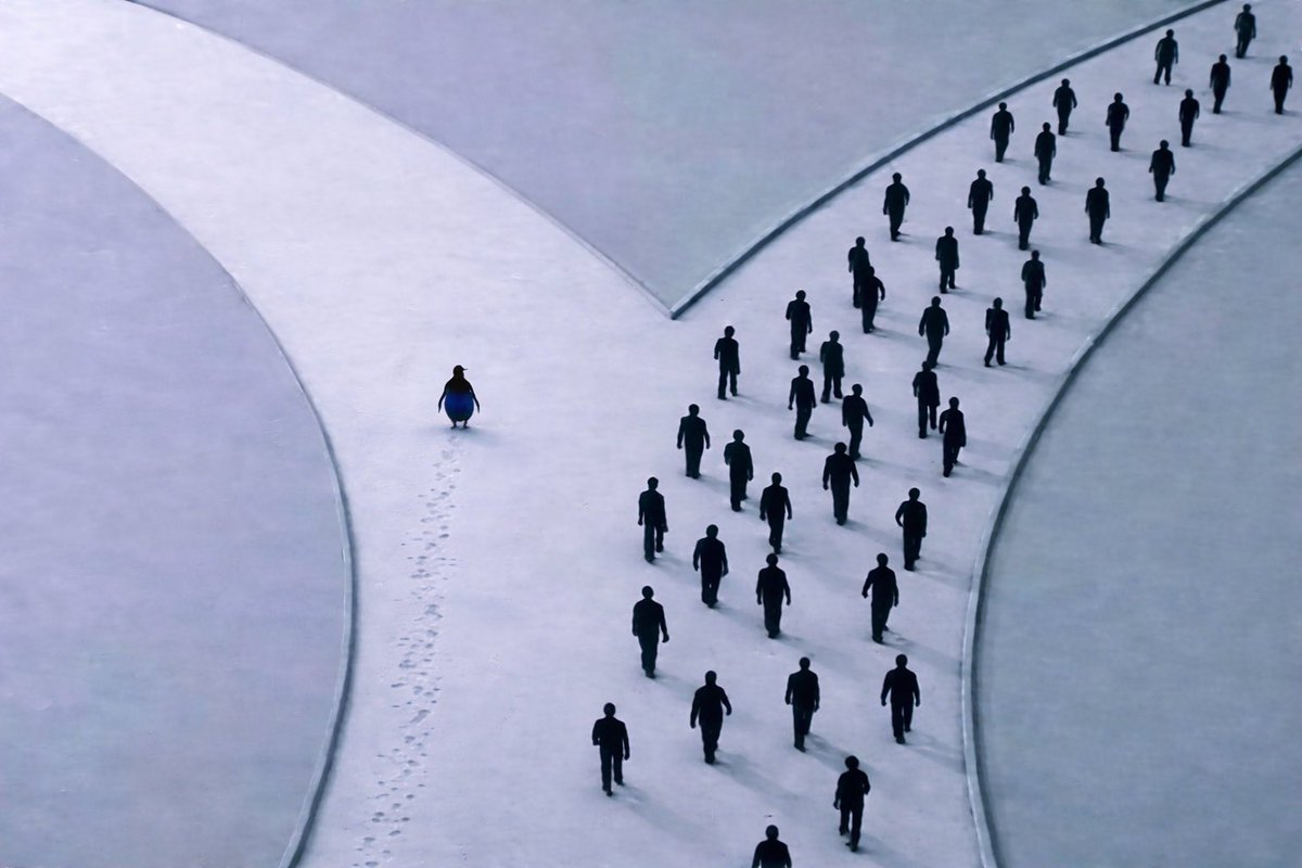 Nietzschean Penguin meme 6